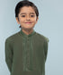 Like Father Like Son Olive Boys Kurta